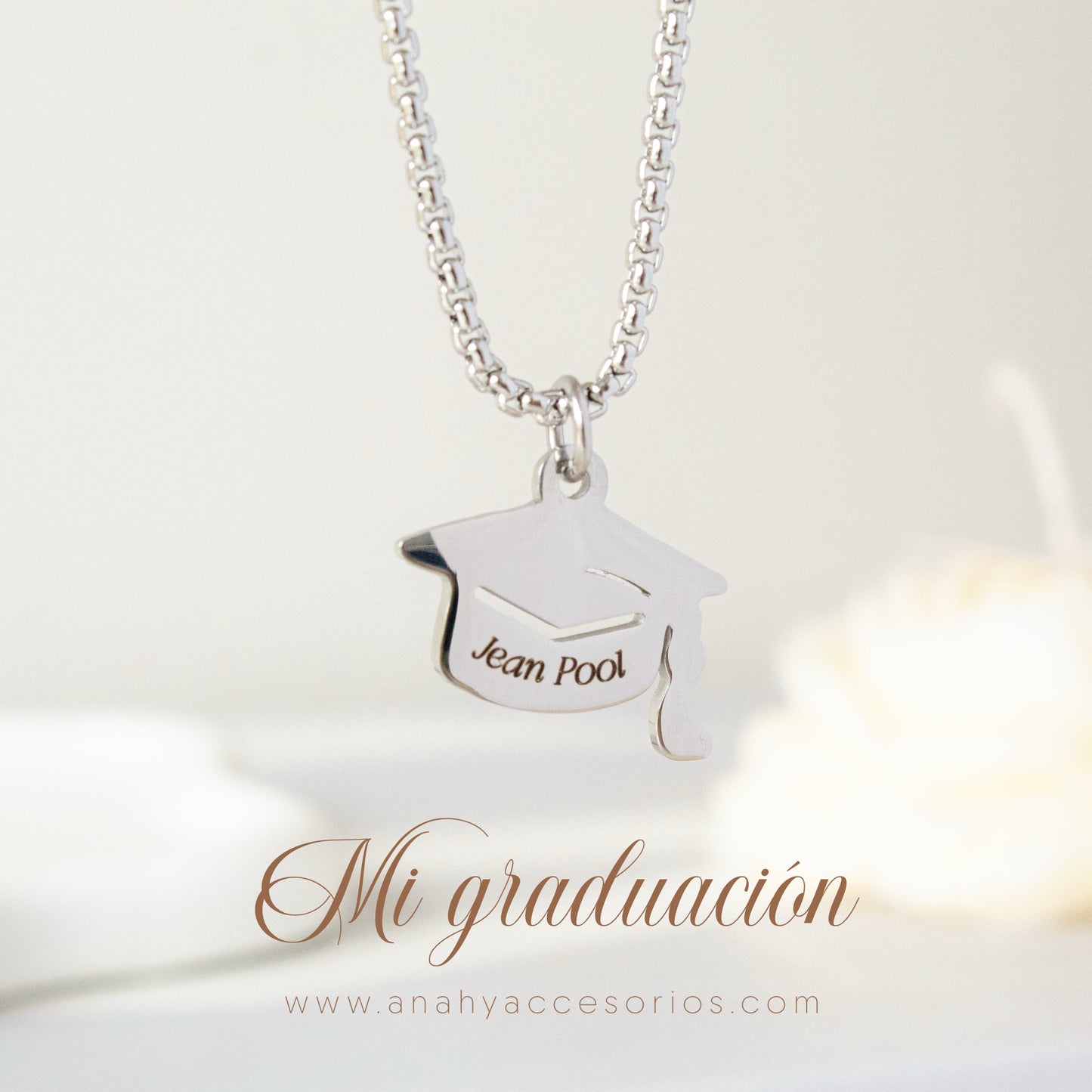 Cadena Graduación grabada