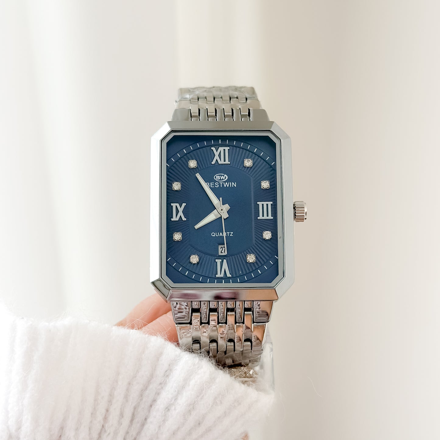 Reloj Best Win Plateado