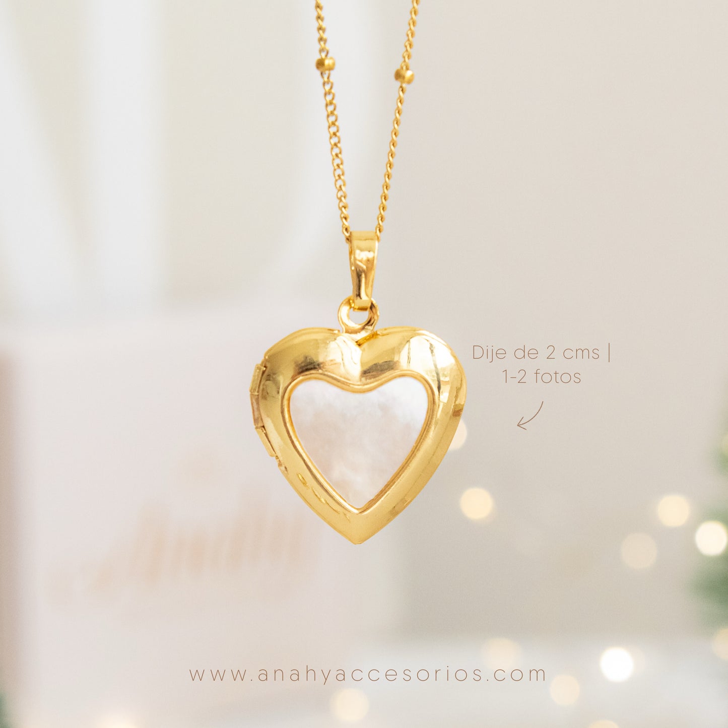 Relicario Corazón Belle