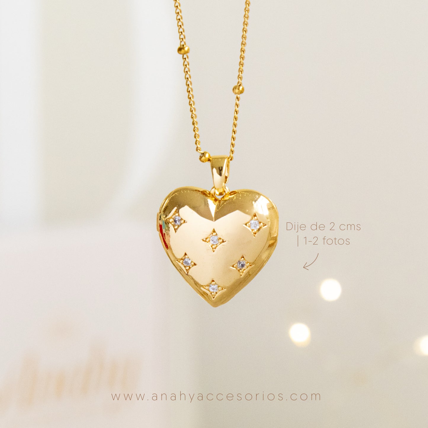 Relicario Corazón eliette