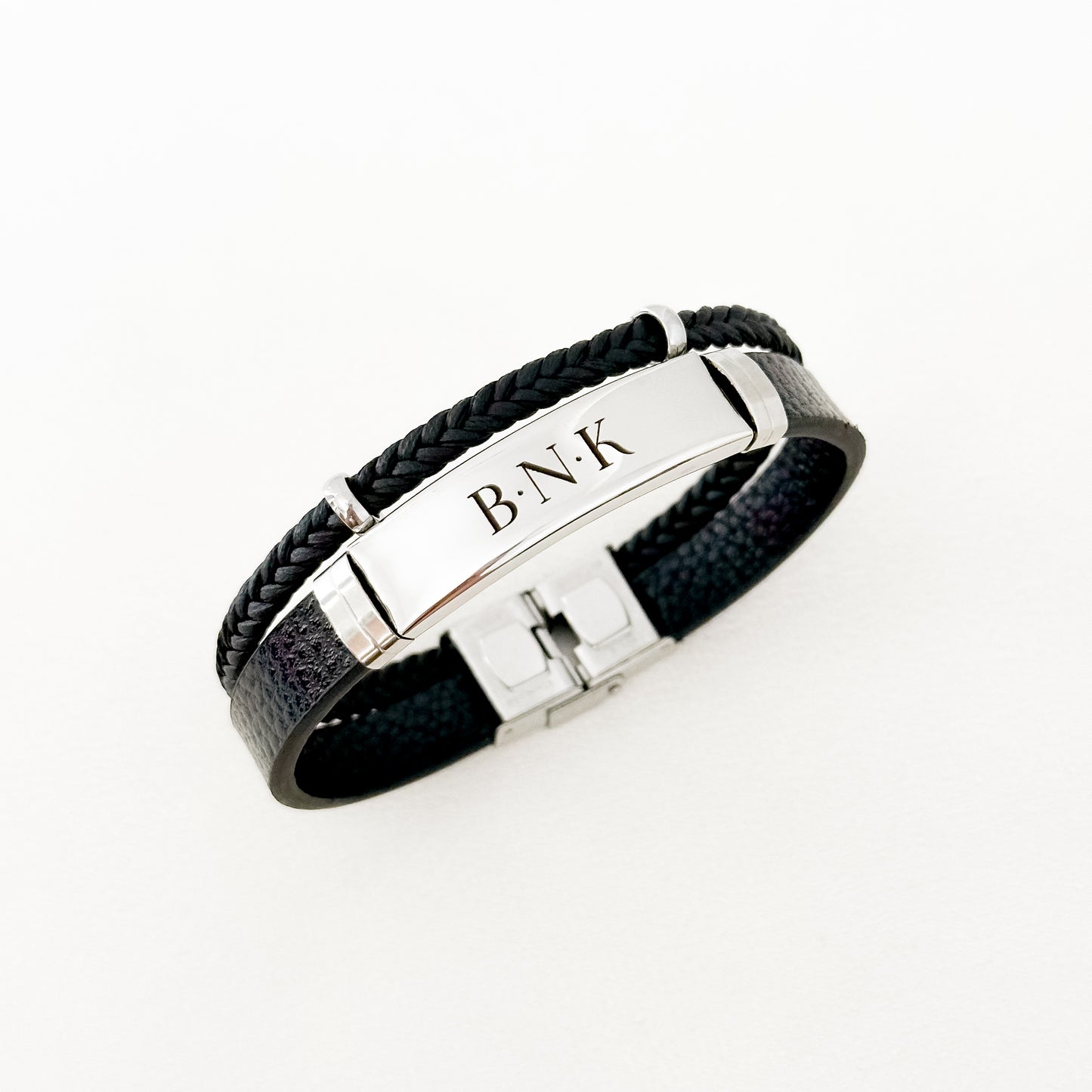 Pulsera doble tipo Cuero