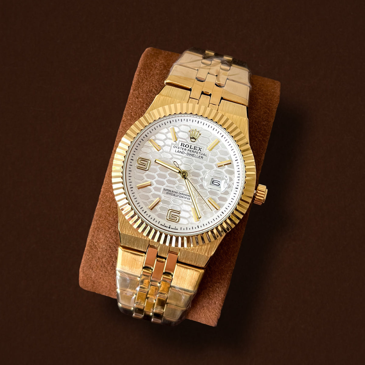 Reloj Rolex Gold & White