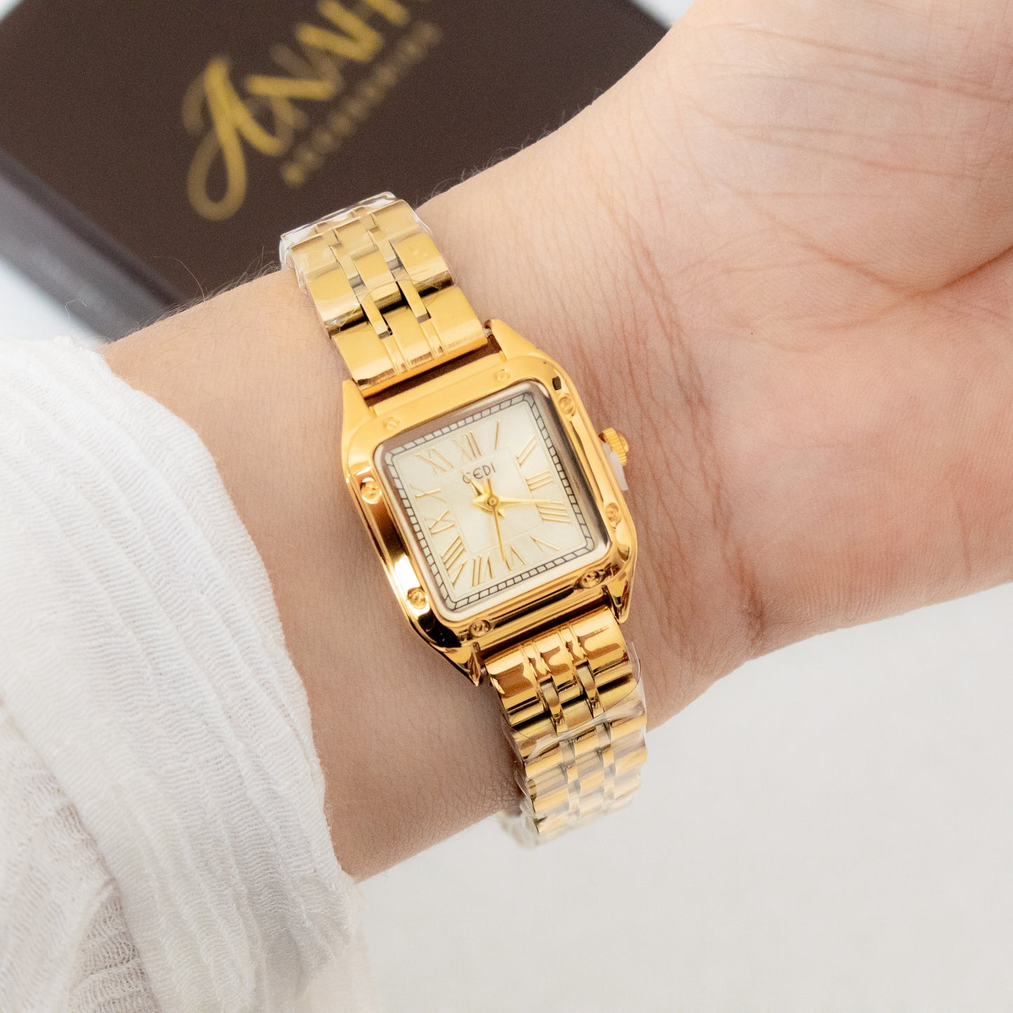 Reloj Gedi estilo Cartier