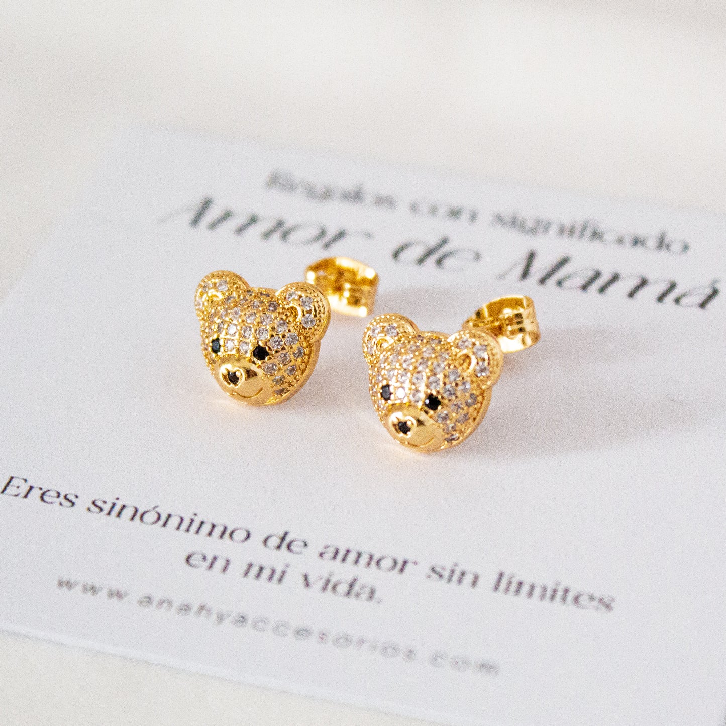 Aretes Osito