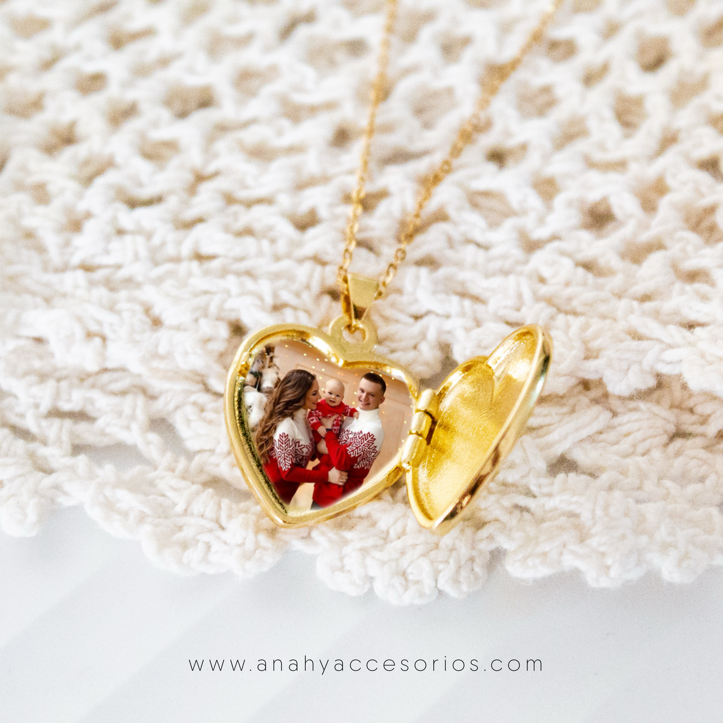 Relicario Corazón Puro