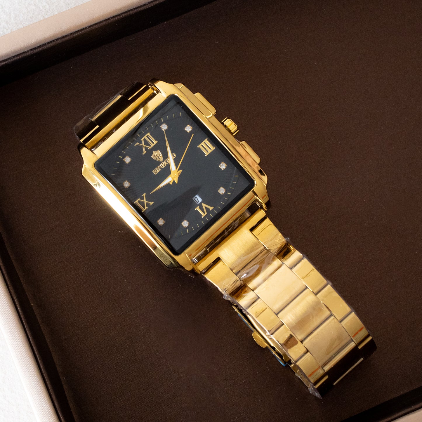 Reloj Binbond cuadrado