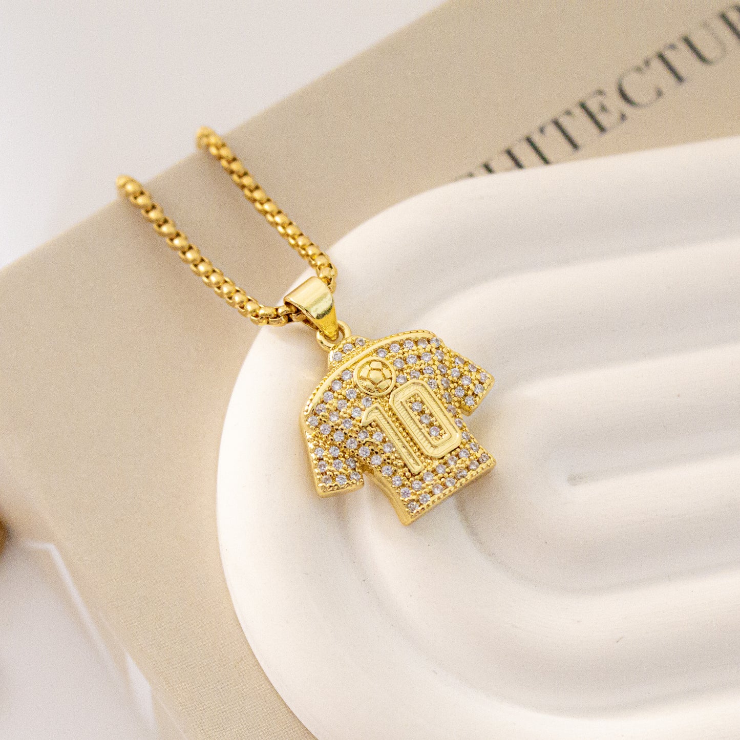 Cadena Camiseta 10 Fútbol