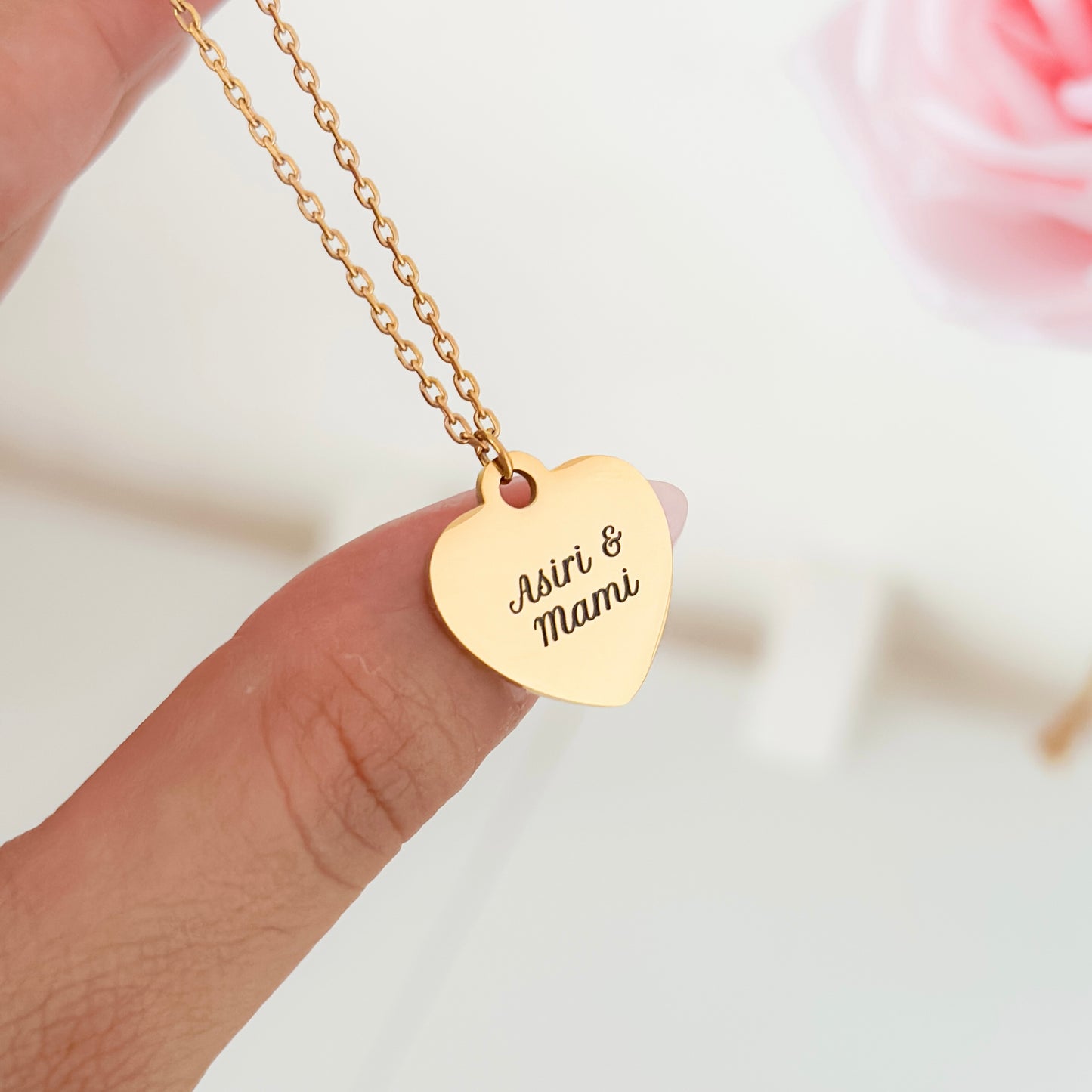 Cadena de Corazón 15mm