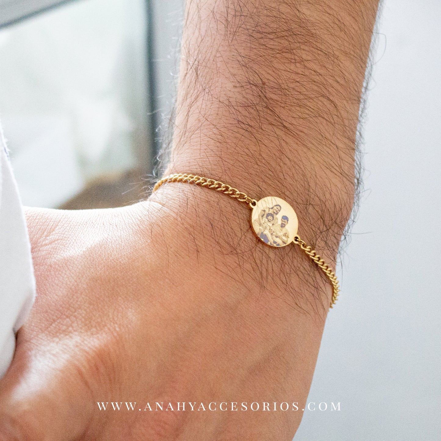 Pulsera con Fotograbado