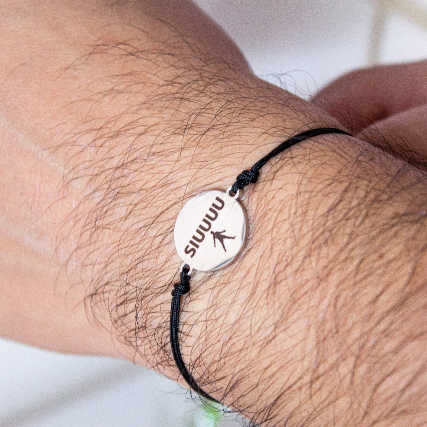 Pulsera de Hilo grabada