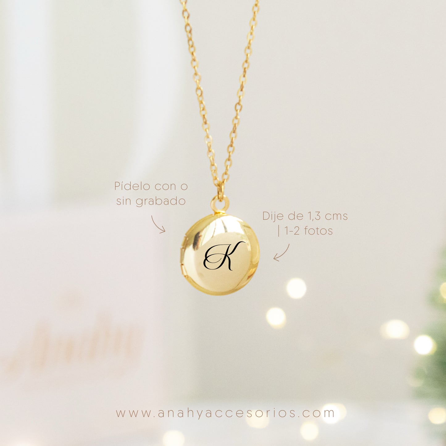 Relicario Circular mini