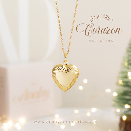 Relicario Corazón valentina