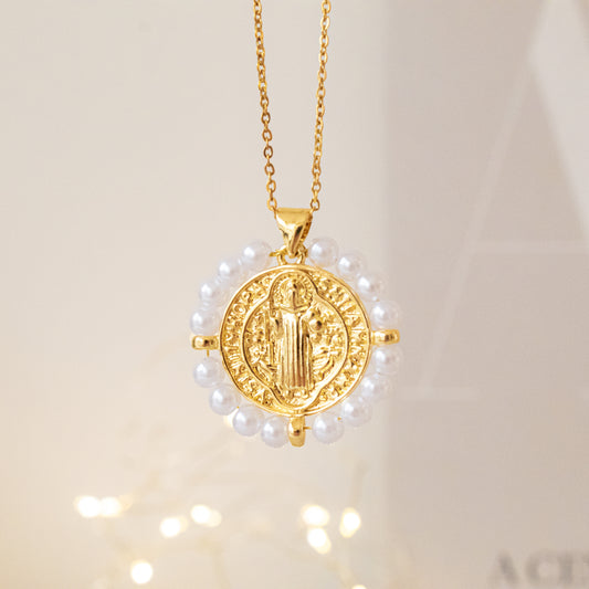 Cadena San Benito Perlas