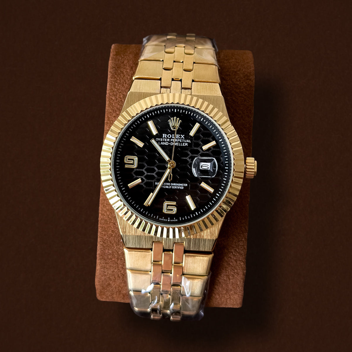 Reloj Rolex Gold & Black