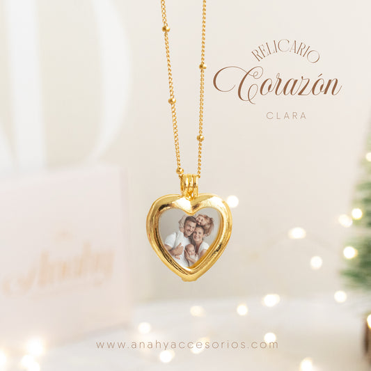 Relicario Corazón Clara