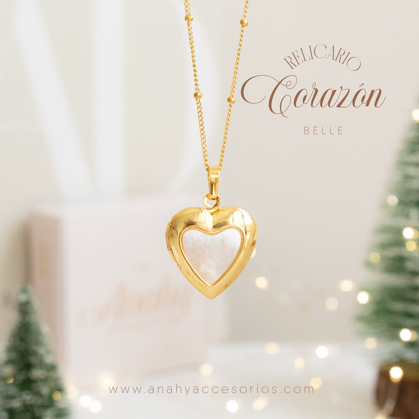 Relicario Corazón Belle