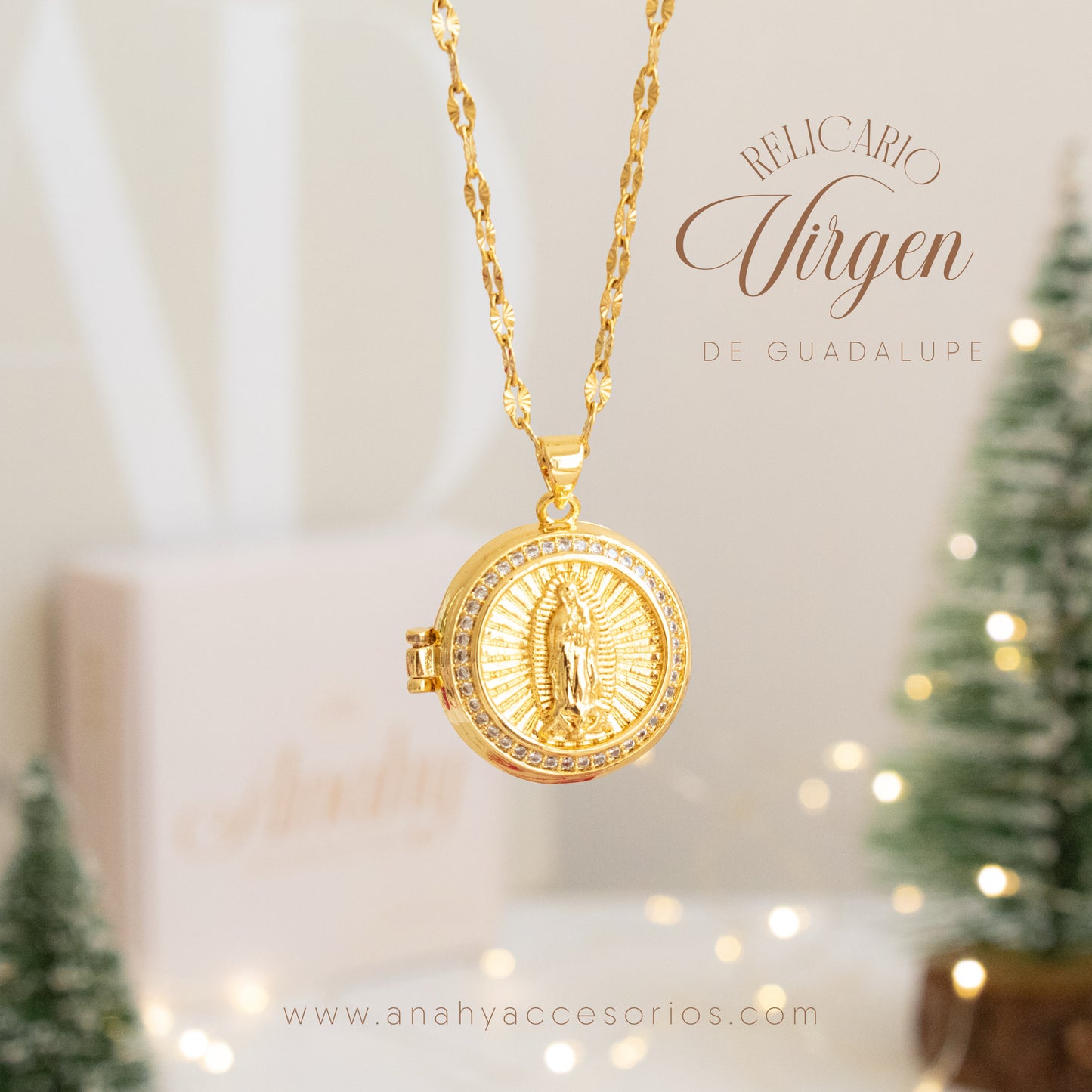Relicario Virgen de Guadalupe