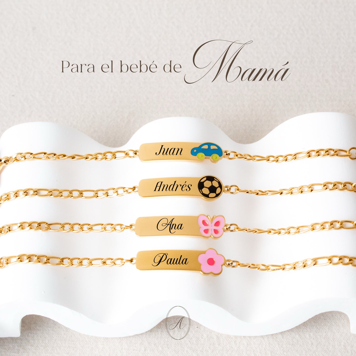 Pulsera Bebé con diseño