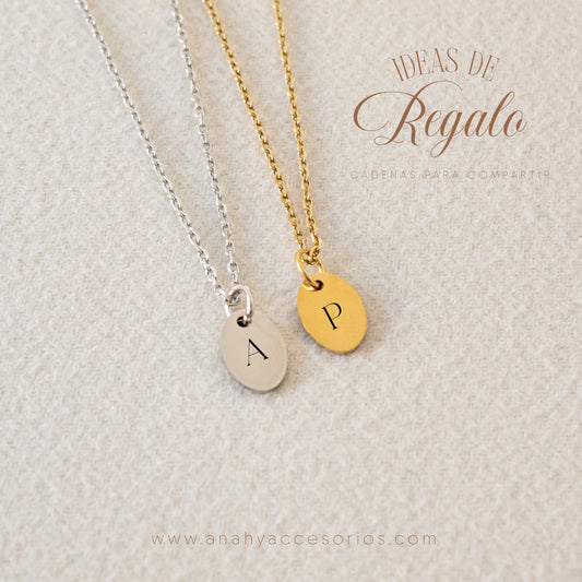 Cadena Pareja Óvalo