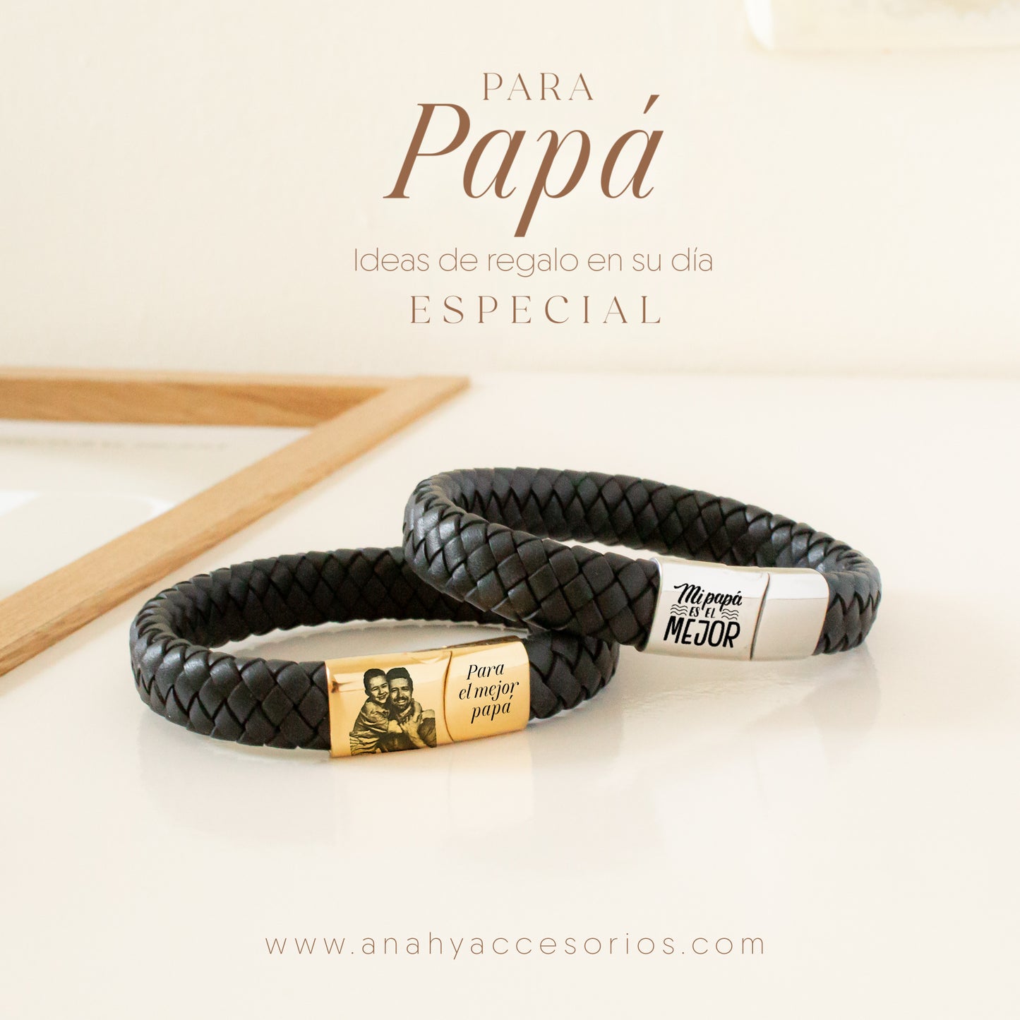 Pulsera Cuero Inox