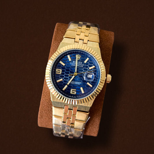 Reloj Rolex Gold & Blue