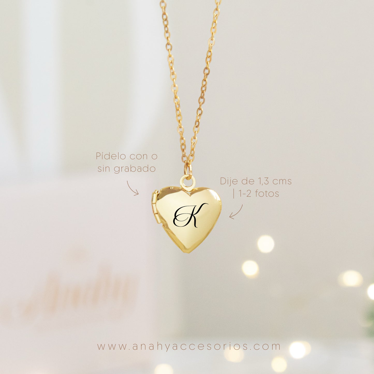 Relicario Corazón mini