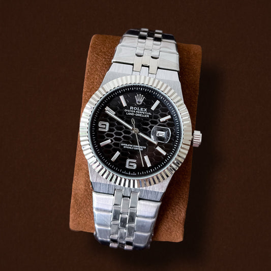 Reloj Rolex Silver & Black