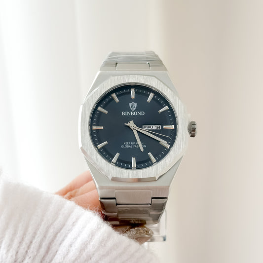 Reloj Binbond Plateado