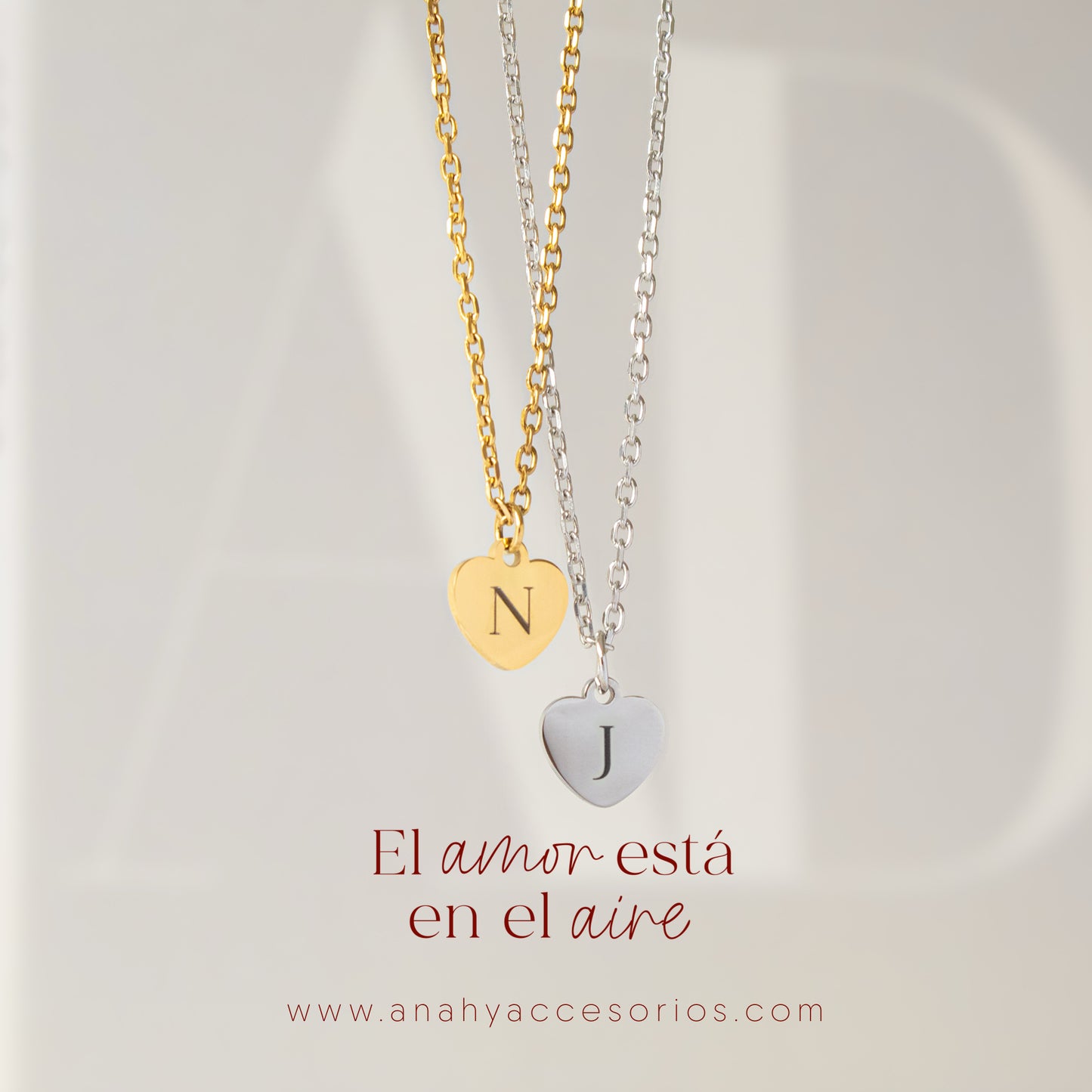 Cadena Pareja corazón