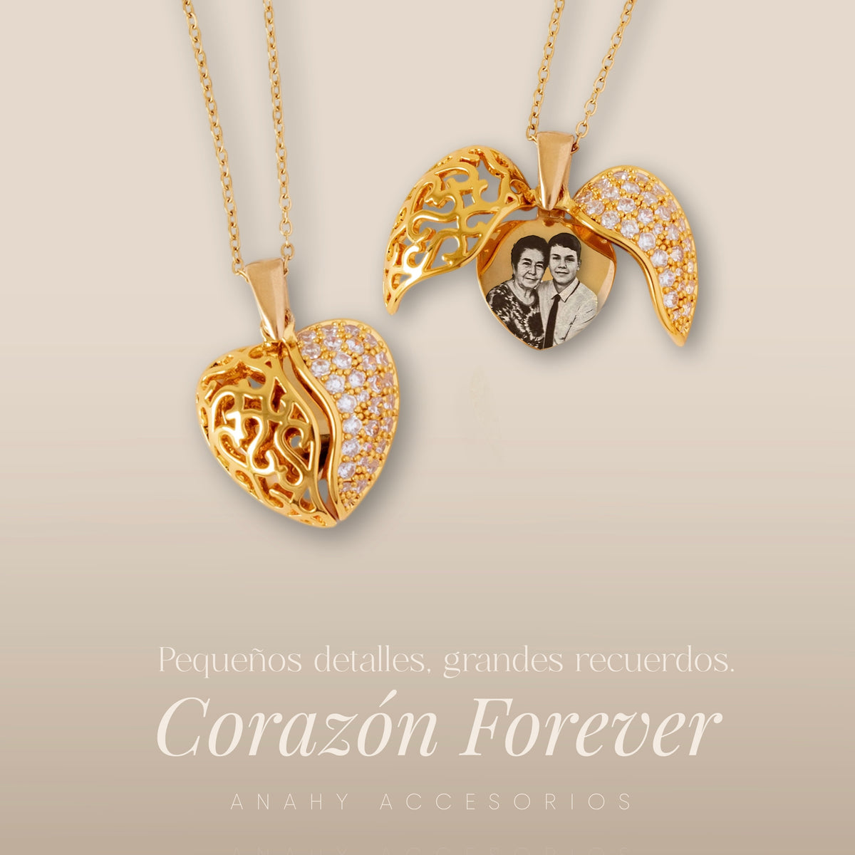 Cadena Corazón Forever