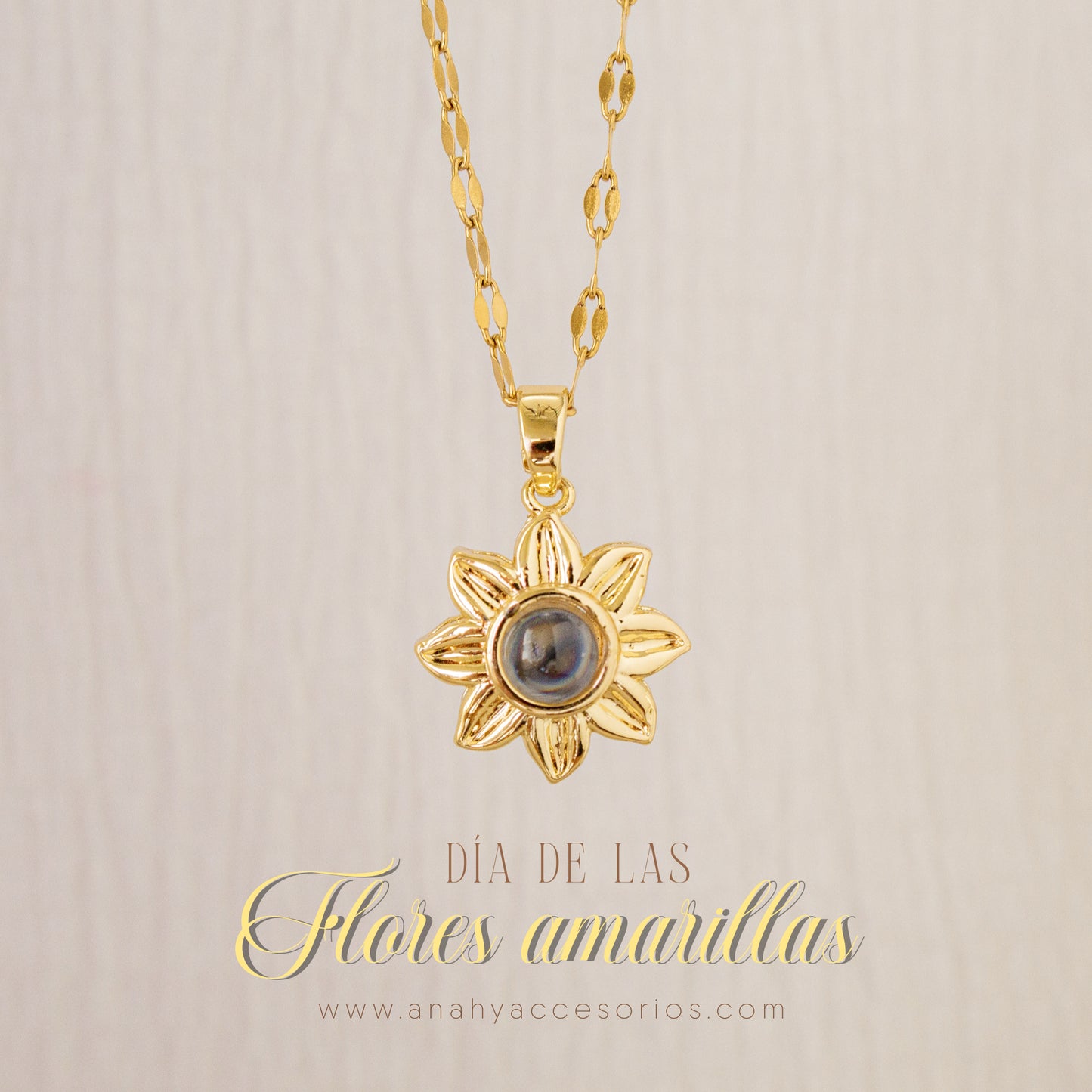 Cadena Girasol “Te amo” en 100 idiomas