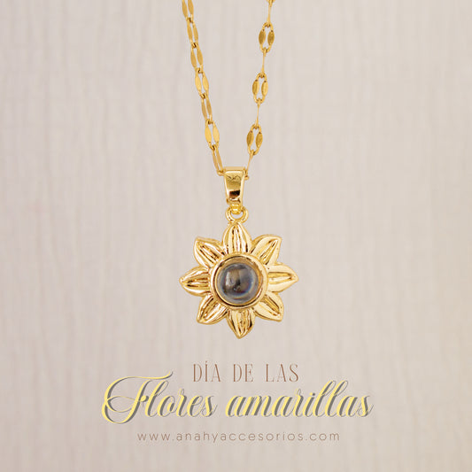 Cadena Girasol “Te amo” en 100 idiomas