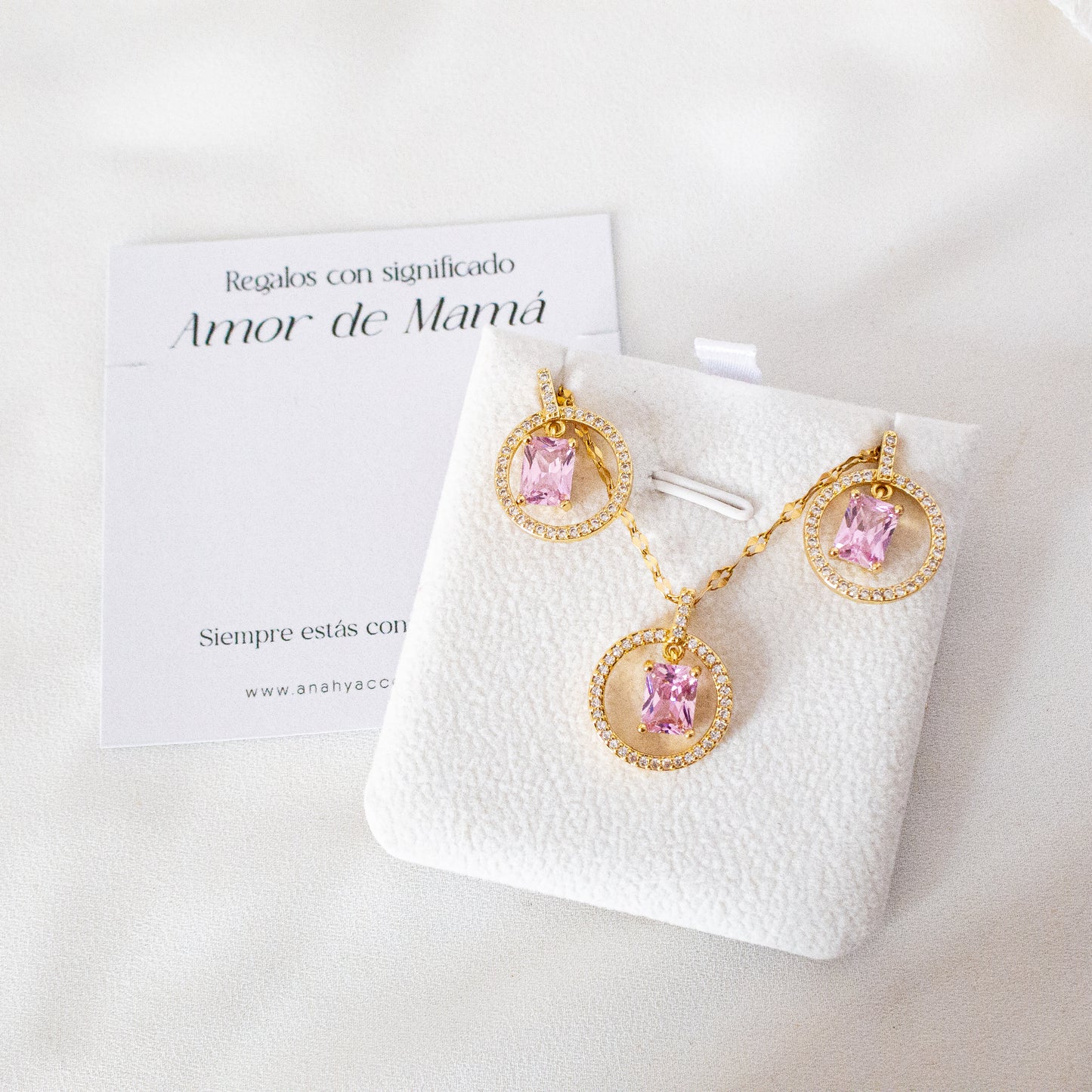 Conjunto Piedra rosa