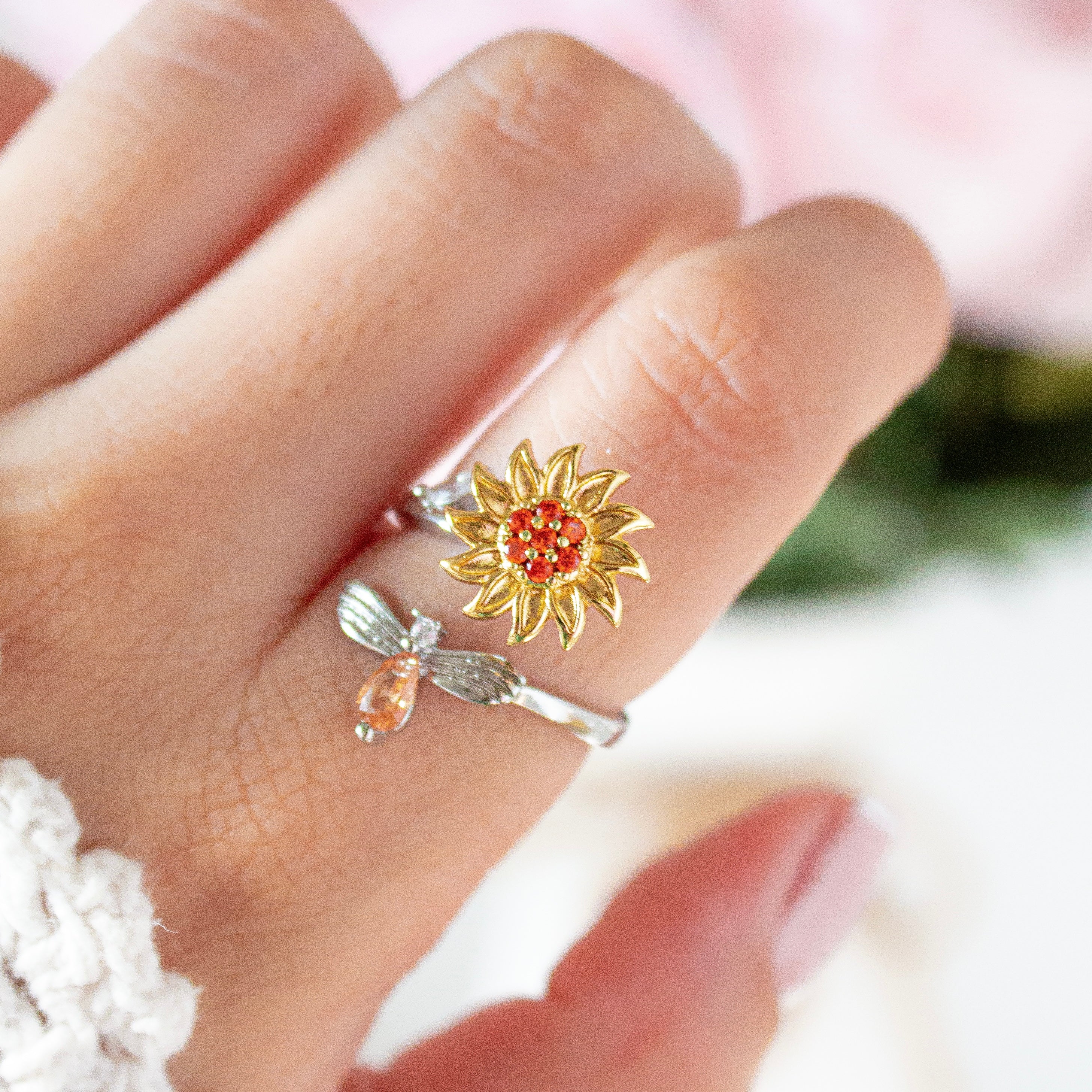 Anillo girasol online