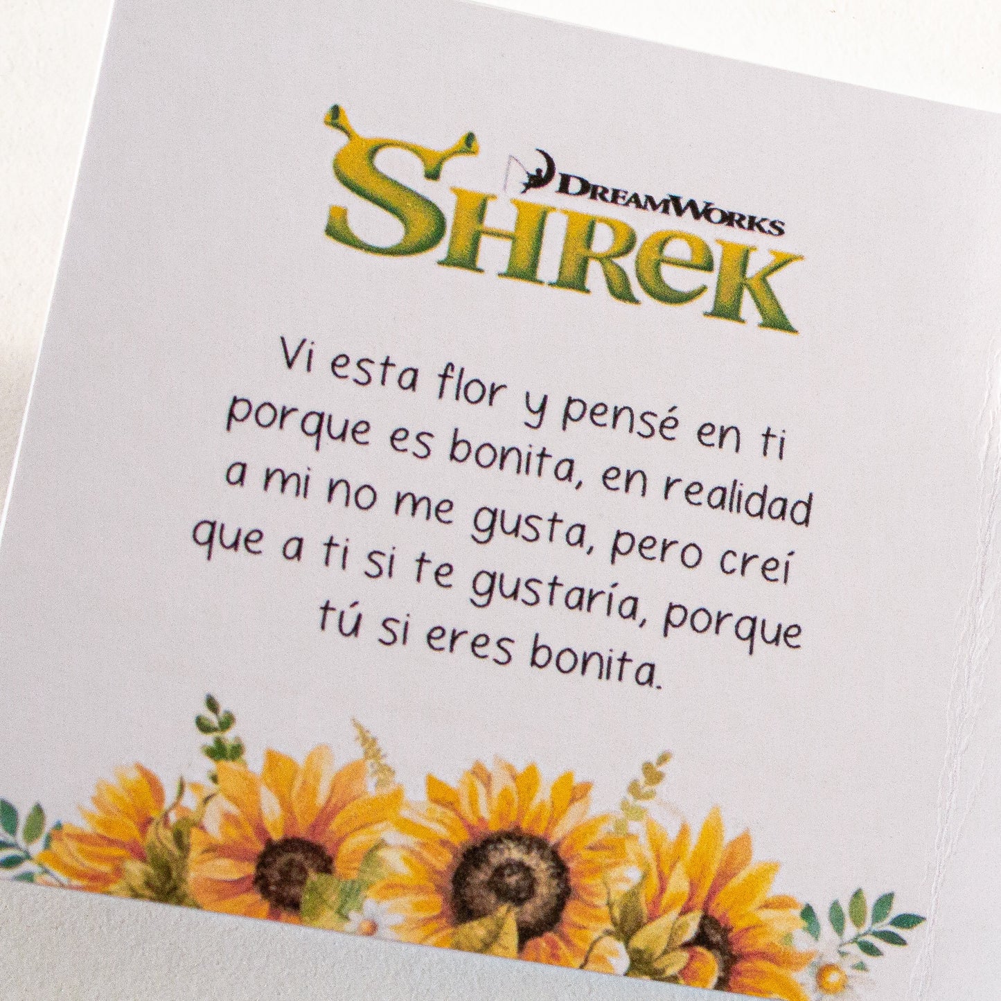 Cadena de Girasol Shrek 2